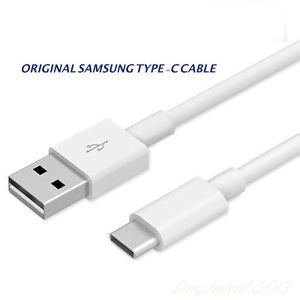 Samsung Galaxy A9(18) Type C Data Sync And Charging Cable-1.2M-White-chargingcable.in