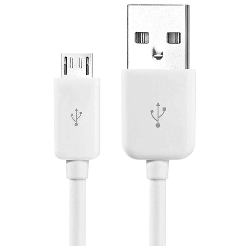 Samsung Galaxy S7 Data Sync And Charging Cable-1M-White-chargingcable.in