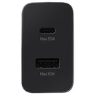 Samsung 35W PD Power Adapter with USB-C and USB-A ports