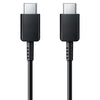 Samsung Galaxy M33 5G Type C-Type-C 25W Adaptive Fast Mobile Charger With Cable Black