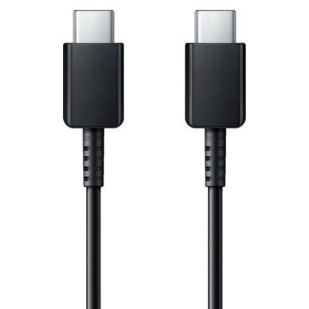 Samsung Galaxy Note 10 Plus 25W Type-C To Type-C Adaptive Fast Mobile Charger With Cable Black