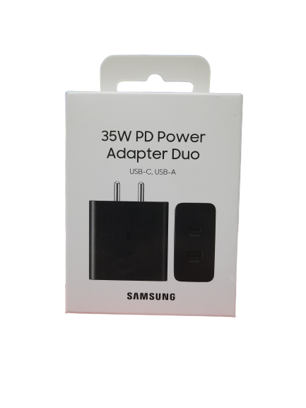 Samsung 35W PD Power Adapter Duo packaging