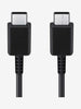 Samsung Galaxy M54 Type C to Type-C Charge And Sync Cable-1M-Black