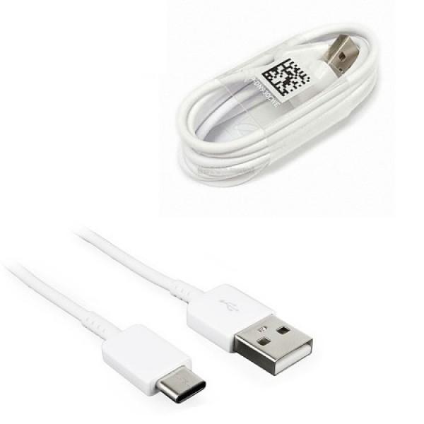 Samsung Galaxy A30 Type C Cable-1M-White-chargingcable.in