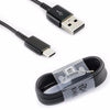 Samsung Galaxy F02S Support 15W Adaptive Fast Charge Type-C Cable Black