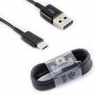 Samsung Galaxy S8 Plus Type C Charge And Sync Cable-1M-Black-chargingcable.in