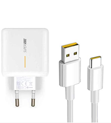 Realme 65W Supervooc charger with Type-C cable