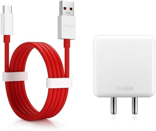 Oneplus 5T Dash 4 Amp Mobile Charger With Dash Type C Cable Red-chargingcable.in